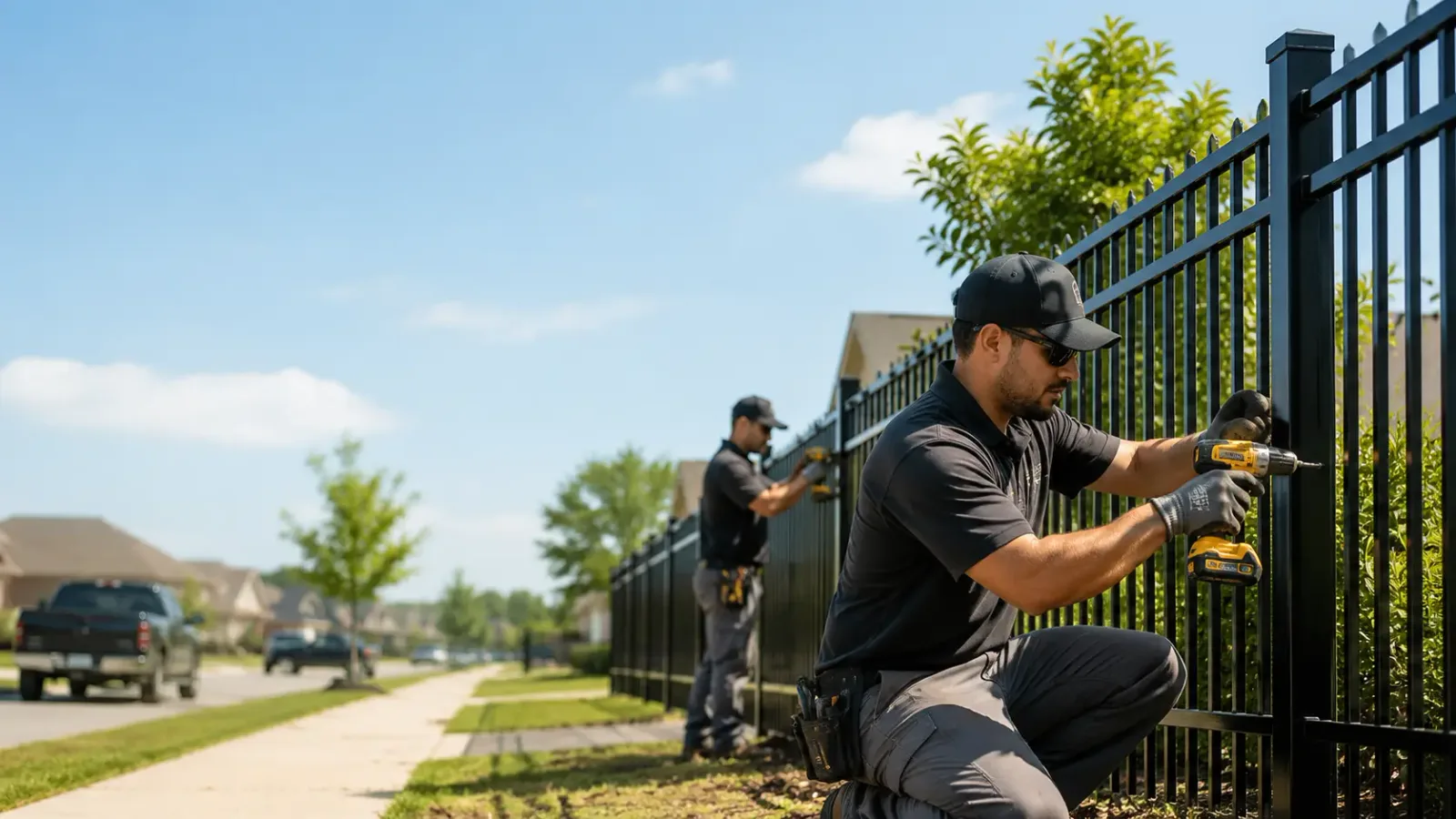 Metal Fence Installation in Pittsview, AL